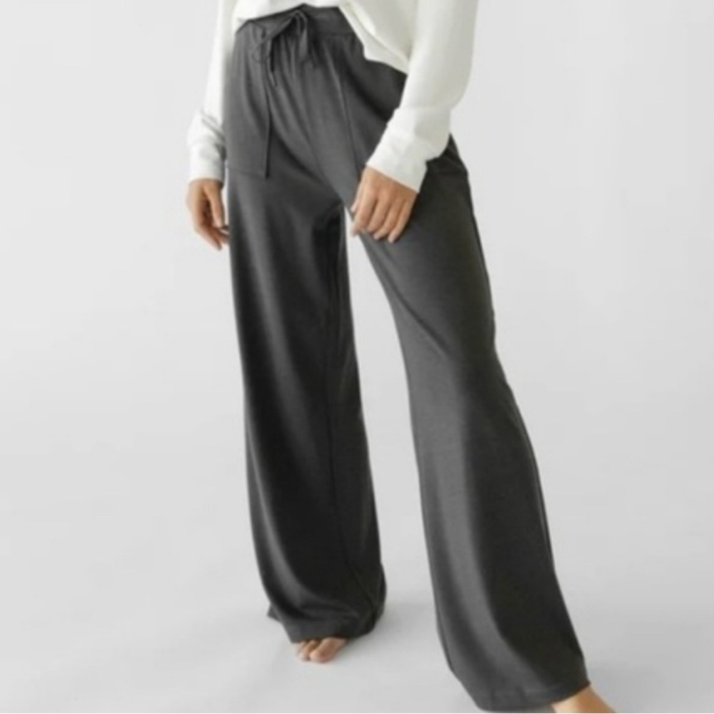 Cozy Earth Brushed Bamboo Wide Leg pants.